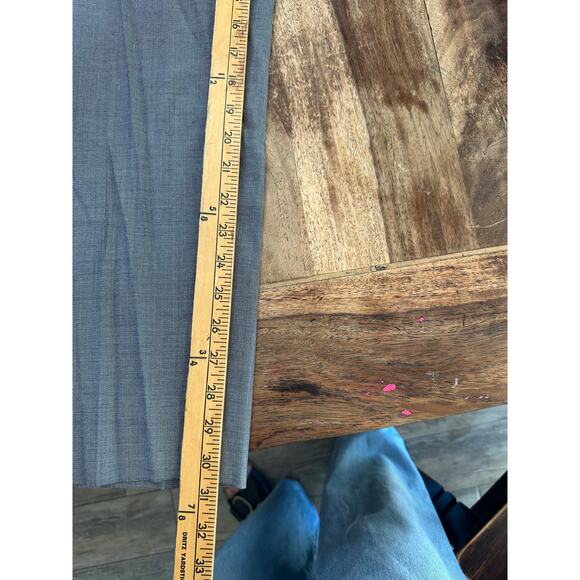 NWT Lafayette 148 New York Women's Graphite Waldorf Slim Pants Size 14 - Picture 5 of 7